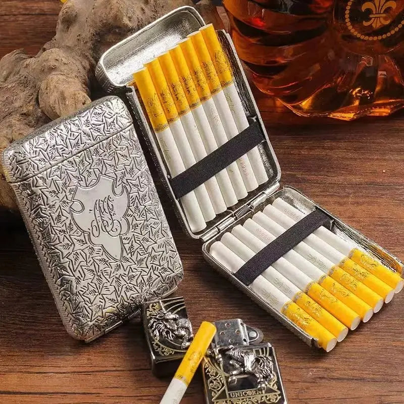 High-Quality Metal Vintage Cigarette Case