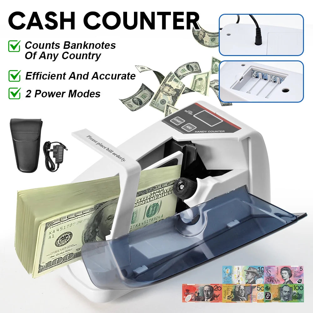 Mini Portable Cash Counting Machine