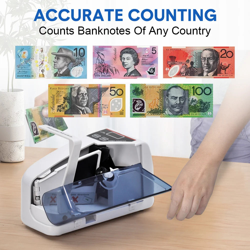 Mini Portable Cash Counting Machine