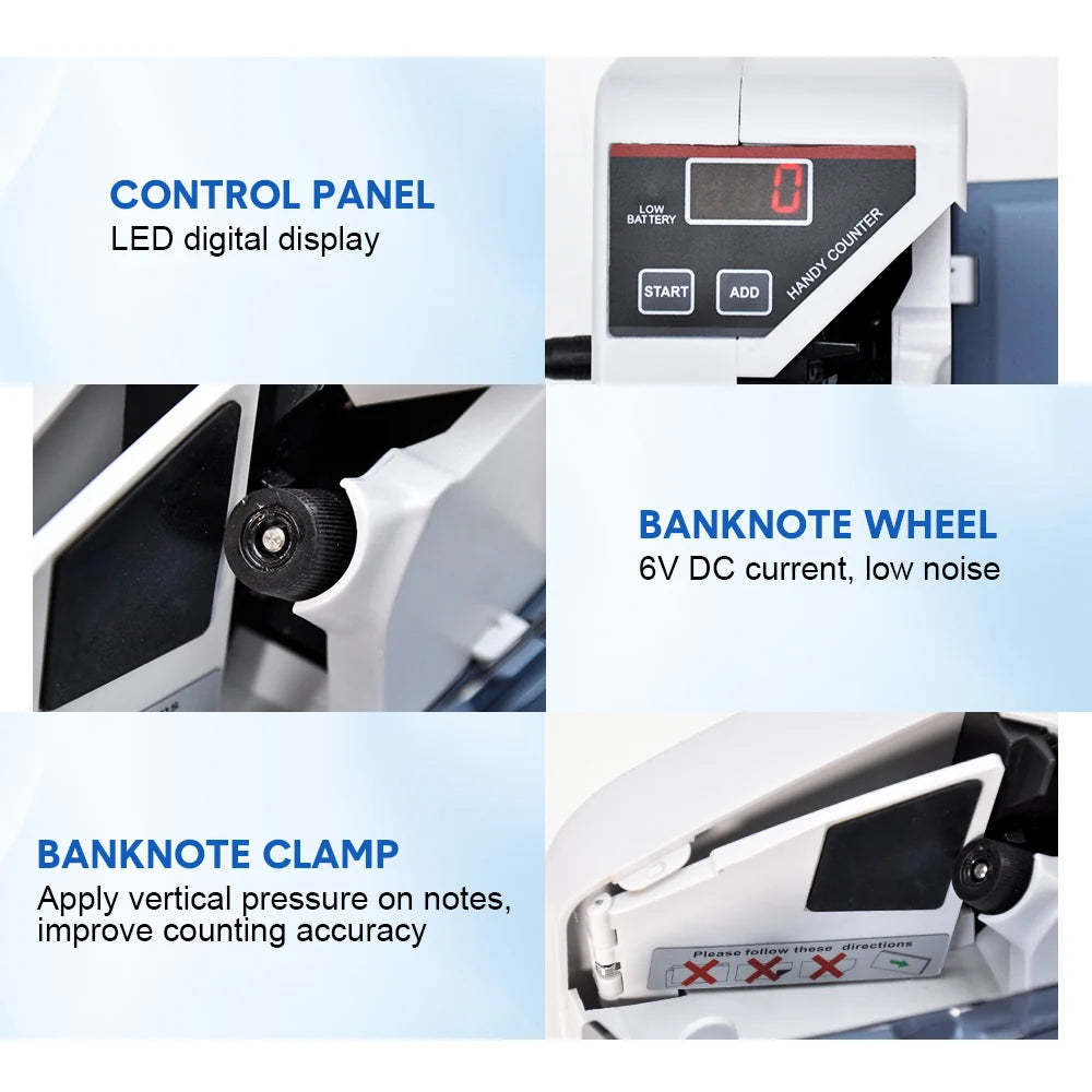 Mini Portable Cash Counting Machine