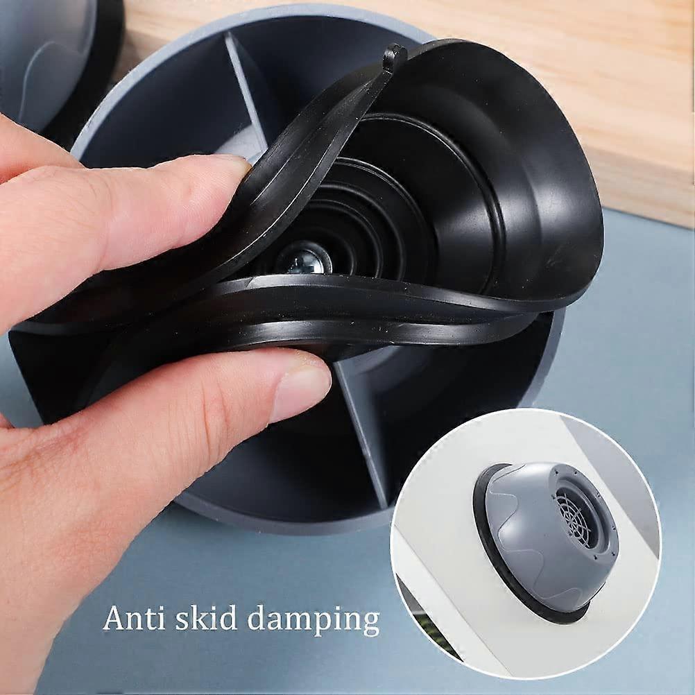Anti-Vibration Rubber Feet Pads – Non-Slip, Noise-Reducing & Waterproof Appliance Mats (4 Pcs)