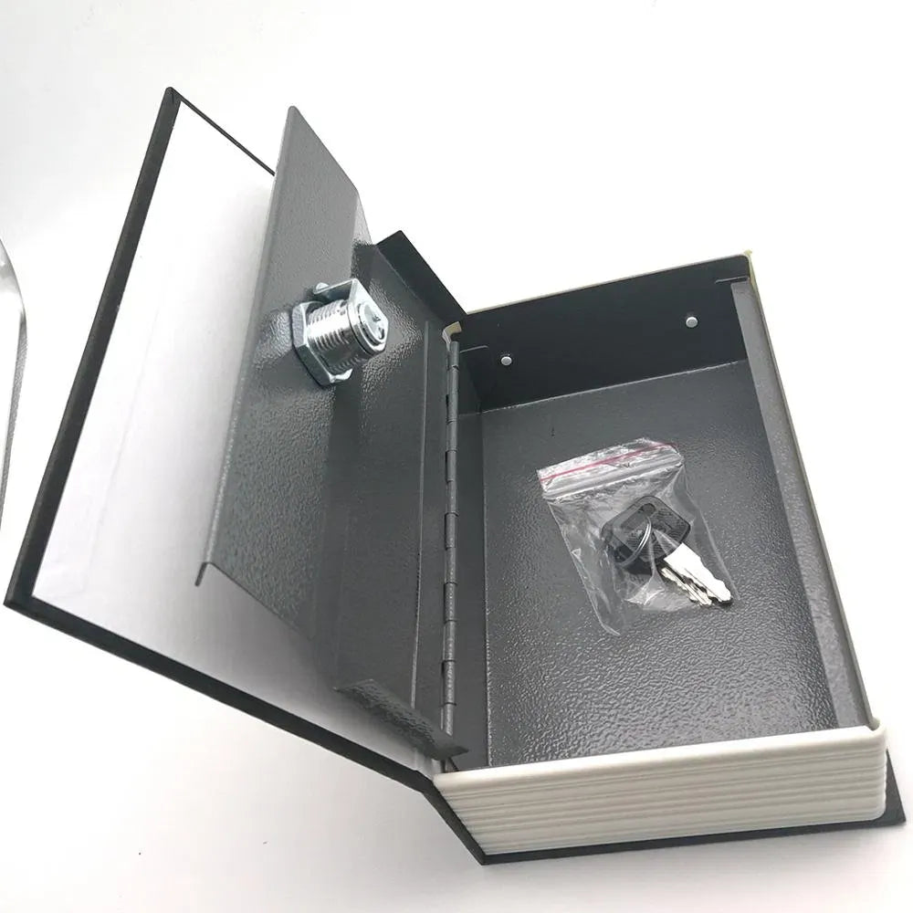 Book Safe with Lock – Hidden Storage Box for Cash, Jewelry & Valuables