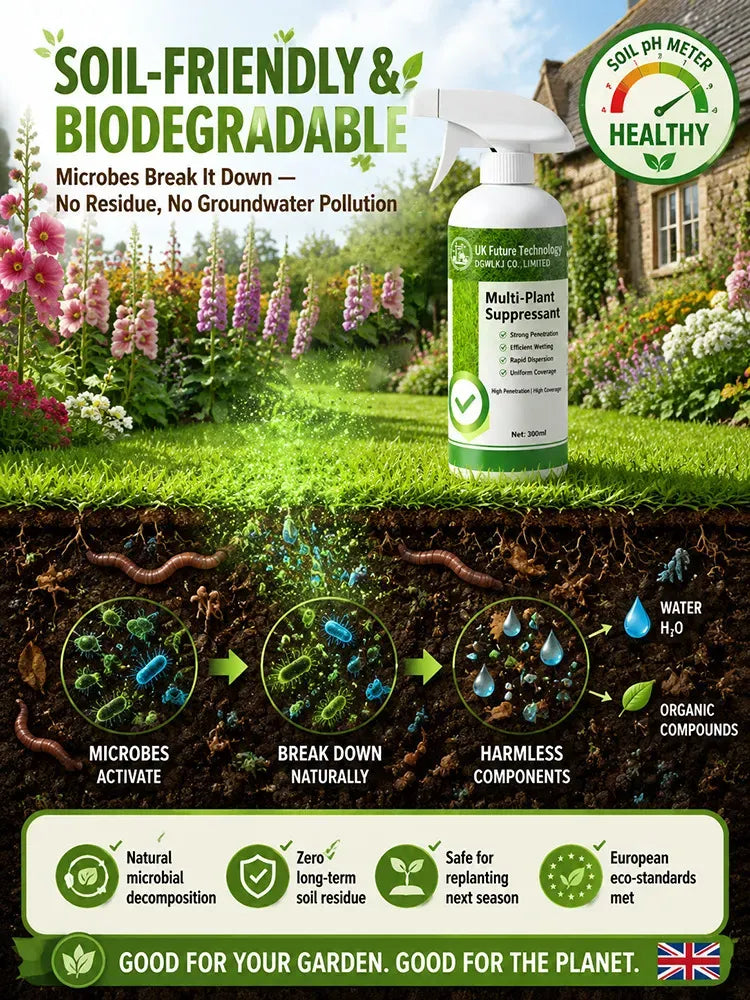 Imported Natural Garden Care Spray Concentrated Herbicide Control