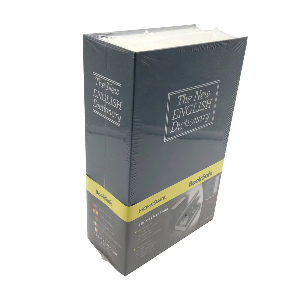 Book Safe with Lock – Hidden Storage Box for Cash, Jewelry & Valuables