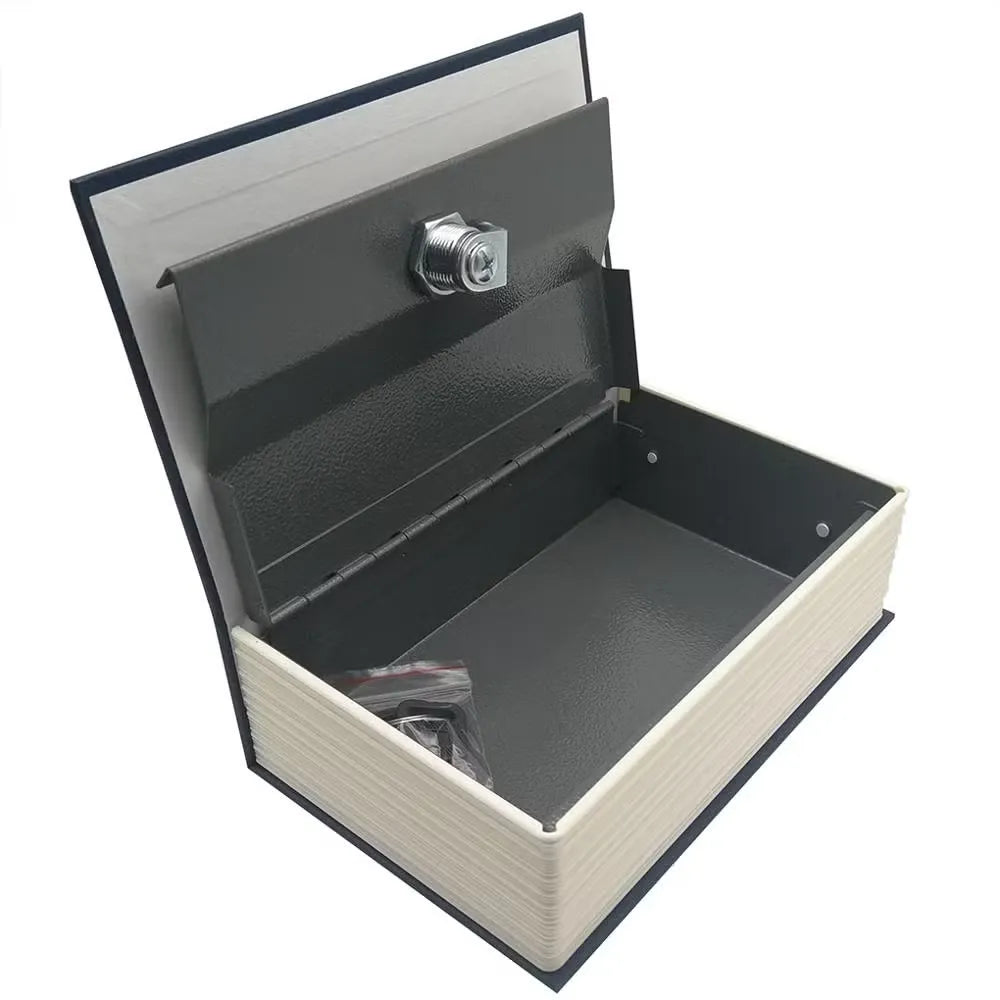 Book Safe with Lock – Hidden Storage Box for Cash, Jewelry & Valuables