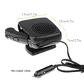 Sogo Car Heater 12V - Car Heater Portable with Anti fog